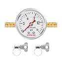 0-15psi Glycerin Filled Fuel Pressure Gauge Kit,