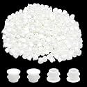 0.19 in/5 mm Plastic Hole Plugs, White Screw Hole Cover