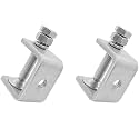 0-25Mm Mini Stainless Steel C Clamps for Mounting, Heavy Duty Woodworking U Clamp Set Tiger Clamp Tools with Stable Wide Jaw Opening &amp; Protective Pads for Welding/Carpenter(2Pcs)