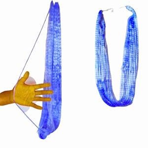 075 finger 22mm mesh fishing gillnet  twine 08 ultra-fine  3ft height x 200-250ft length  unfinished monofilament net for small fish