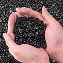 0.88 Lb Black Obsidian Natural Tumbled Healing Crystal Chips Bulk, Aquarium Gravel Rocks Stones Pebbles Fish Tank Marbles for Aquarium, Vase Fillers, Succulent Plants Decor