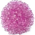 0.88LB Magenta Fish Tank Gravel Aquarium Glass Stones Sea Glass Pebbles Aquarium Gravel Rocks Fish Tank Rocks, Beads Pebbles Rock Sand Glass Gems Stones for Vase Filler Turtle Fish Tank Decoration