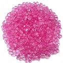 0.88LB Pink Fish Tank Gravel Aquarium Glass Stones Sea Glass Pebbles Aquarium Gravel Rocks Fish Tank Rocks, Beads Pebbles Rock Sand Glass Gems Stones for Vase Filler Turtle Fish Tank Decoration