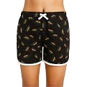 0-DEGREE Women’s Printed Lounge Shorts | Soft Cotton-Blend Nightwear with Drawstring Waist | Lightweight Relaxed-Fit Sleep &amp; Home Wear