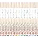 01 Micro Fine Point Pen Set - 24 Waterproof Archival Ink Colors, 0.25mm Fineliner Pens for Art Illustrations, Sketching, Anime, Manga, Technical Drawings