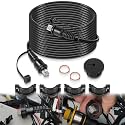 010-10550-00 Marine Network Cable,GMS 10 Cable 25 Feet with Split Connector and Waterproof Cap for Marine RJ45 Compatible with Garmin Navigation Screen Devices