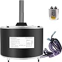 0131M00061SP Condenser Fan Motor 1/4 Hp, YDK-180S84062-01, 1-Speed, 208/230 Volts, 1.5 Amps, 830 RPM, Compatible with Goodman Amana Janitrol Air Conditioner Fan Motor, 0131M00014PS