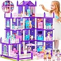 02 Dollhouse Princess Dream Doll House Toys Gift for Girls 02