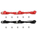 04364 04365, Promrmr Multi-Battery Overmolded Cable Assembly for 3 Battery Setups 04364 - Red &amp; 04365 - Black With 10 Nut