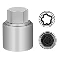 46 Wheel Locking Nut Key for BMW, Socket Adapter (OD 27mm-ID 25mm)