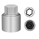 54 Wheel Locking Nut Key for BMW, Socket Adapter (OD 27mm-ID 25mm)