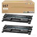 057 Black Toner Cartridge Replacement for Canon 057 CRG-057 2 Black