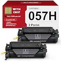 057H High Yield Toner Cartridge Replacement for Canon MF455dw, 2 Pack Black