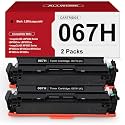 ALLWORK 067H Black 2-Pack Toner Cartridge Replacement for Canon 067H 067