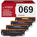 069 Toner Cartridge 4 Pack Set Replacement for Canon 069 069H MF753Cdw
