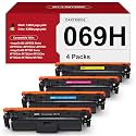 069H Toner Cartridge 4 Pack Replacement for Canon 069H 069 High Yield