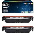 069H Black Toner Cartridge MF753Cdw MF751Cdw Replacement for Canon 069 069H