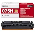 075H 075 MF660 LBP640 Replacement for Canon 075 075H Toner Cartridge Compatible with Canon Color imageclass MF665Cdw, MF663Cdw, MF662Cdw, LPB647Cdw, LBP646Cdw Printer（1 Black）