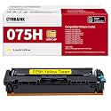 075H 075 MF660 LBP640 Toner Cartridge Compatible with MF665Cdw, MF663Cdw, MF662Cdw, LPB647Cdw, LBP646Cdw Printer（1 Yellow）