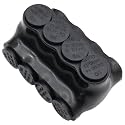 1/0-14AWG Insulated 4 Port Inline Splice Connector Black Wire Connectors,Allen Hex 3/16" Insulated Cable Connectors Pre-Loaded Oxide Inhibitors,UL Listed(1pcs)