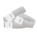 1,000 WristCo Silver Tyvek Wristbands for Events