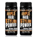 1.05oz Natural Look Volumizing & Texturizing Hair Styling Powder with Flexible Hold - Easy to Apply Texture Powder for Men, No Oil/Greasy/Residue (2pcs)