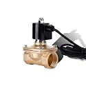 1-1/2" Normally Closed Solenoid Valve DN40 Brass Fountain Solenoid Valve 110V 24V 12V 24v For Underwater(NPT_110VAC_NBR-SEAL)