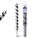 1-1/2" X 23.6" Auger Bit for Wood, 38x600mm Extra Long Auger Drill Bit