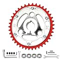 1-1/4" Bore Go Kart Wheel Sprocket Hub with 420 Split Sprocket 42T