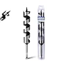 1-1/8" X 9" Auger Bit for Wood, 28x230mm Hex Long Auger Drill Bit