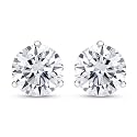 1-10 CT  Lab Grown Round Cut Diamond Stud Earring