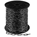 Yaocom 1/12" Chandelier Chain 100 ft Metal Hanging Chains Fixture Chain Decorative Chain Light Duty Chain Utility Chains for Hanging Plants, Basket, Light Fixture, Chandelier, Lamp