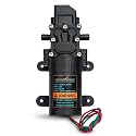 (1) 12V DC Diaphragm Water Pump, 3.6 LPM Flow Rate, 100 PSI, Without Automatic Pressure Switch, Agricultural Sprayer Motor Pump for Pesticide and Fertilizer Application