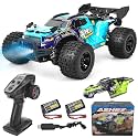 1:18 Scale All-Terrain RC Car for Adults - 40+KM/H High Speed 4WD Off-Road Remote Control Truck, All-Terrain Electric Toy Vehicle with 2 Rechargeable Batteries, 2.4GHz Gift for Teens 14+