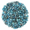 1.1lb Natural Crushed Blue Apatite Crystal Chips Bulk