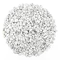 1.1lb Natural Crushed Howlite Crystal Chips Bulk
