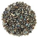 1.1lb Natural Crushed Labradorite Crystal Chips Bulk