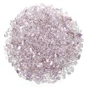 1.1lb Natural Crushed Light Color Amethyst Crystal Chips Bulk