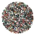1.1lb Natural Crushed Ocean Jasper Crystal Chips Bulk