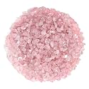 1.1lb Natural Crushed Rose Quartz Crystal Chips Bulk