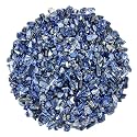1.1lb Natural Crushed Sodalite Crystal Chips Bulk