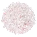 1.1lb Natural Crushed Startlight Rose Quartz Crystal Chips Bulk