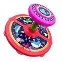 1, 2, 3, 4Year Old children's 360 ° rotating seat toy, Children's Day gift, boys and girls' birthday gift, ocean style, sitting and rotating toy, Toddler Toys Early Development&Activity Toys (Red)