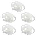 1/2"-5/8" Plastic Tubing Clamps, 5 Pcs Adjustable Tube Clip