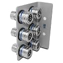 1/2" Body 5/8" SAE Thread | Agricultural Couplers Hydraulic Quick Connect with Break Away Mounting Bracket | ISO 5675 Ag Pioneer Style Couplers | Push/Pull Heavy-Duty Coupling | Model TL132B-6