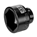 1/2 Inch Drive x 41mm Shallow 6PT CR-MO Impact Socket for Removing Axle nut