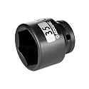1/2 Inch Drive x 35mm Shallow 6PT CR-MO Impact Socket for Removing Axle nut