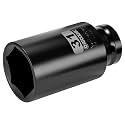 1/2 Inch Drive x 31mm Deep 6PT CR-MO Impact Socket for Removing Axle nut