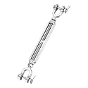 1/2"x9" Stainless Steel Turnbuckle Heavy Duty Cable Tensioner 1Pack