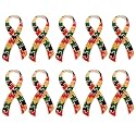1/2/5/10/25pcs Autism Ribbon Awareness Pin - Celebrate Autism Awareness with Our Puzzle Piece Lapel Pin - Support Advocacy and Raise Awareness - Ideal Gift for Supporters and Advocates